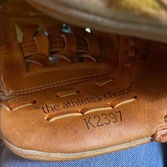 Left Hand Fielder Baseball Glove - Picture 3 of 6